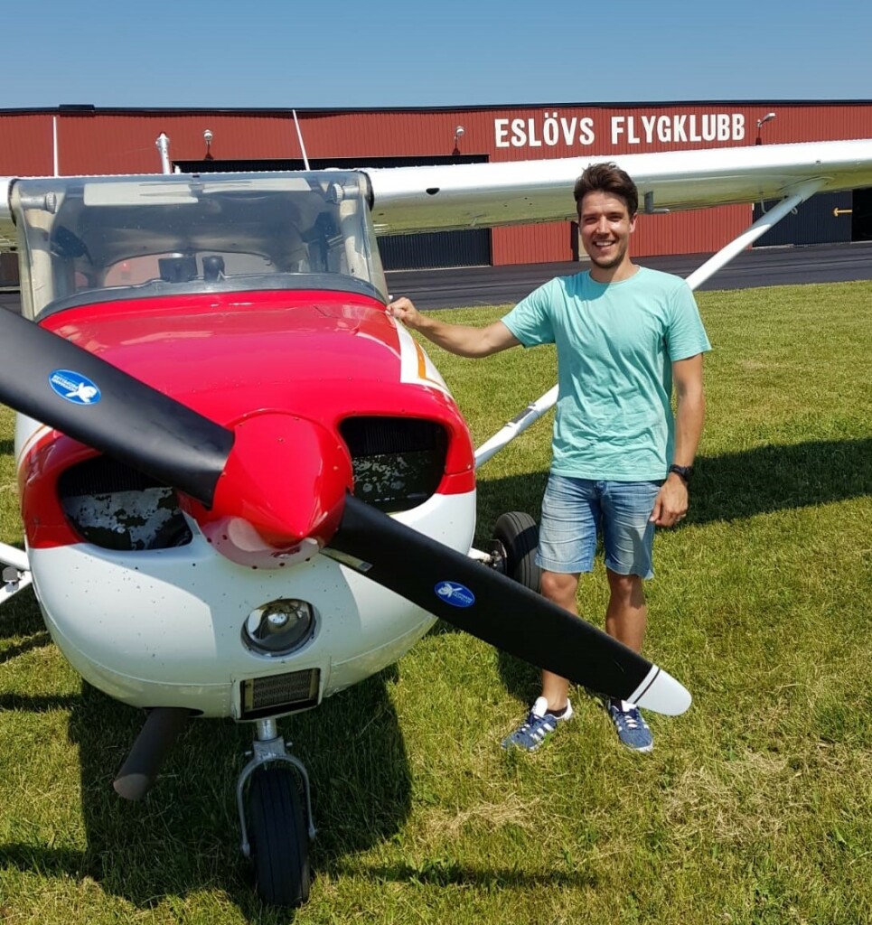 Stort grattis till Rickard Bergengren som flög EK provet 2021-06-18. På marken övervakade FI Robert Fasth. 